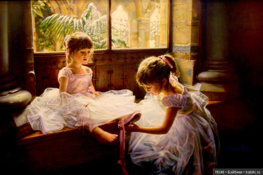 Представление малышей. Художница Сандра Кук