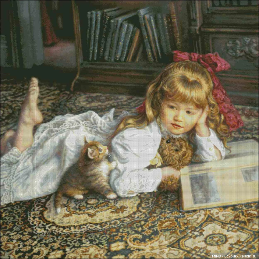 Представление малышей. Художница Сандра Кук