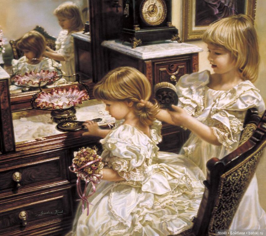 Представление малышей. Художница Сандра Кук