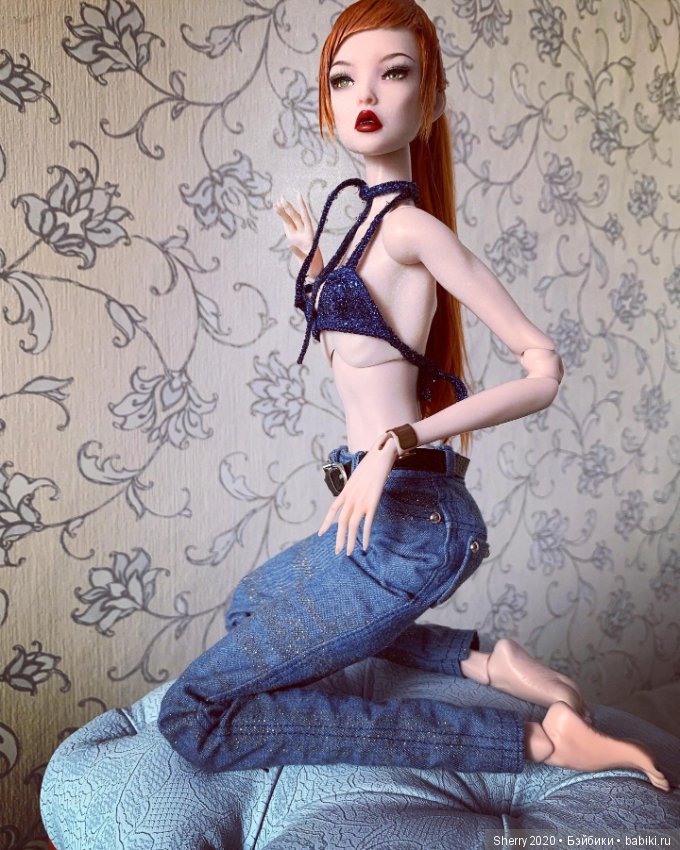 Шьём джинсы — Одежда и обувь для кукол BJD (БЖД): 1/3