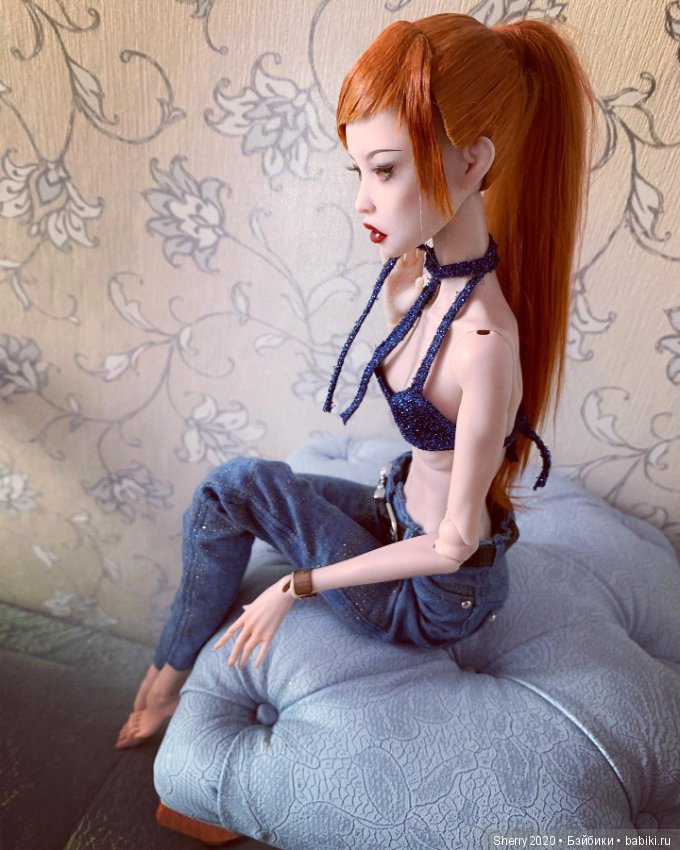 Шьём джинсы — Одежда и обувь для кукол BJD (БЖД): 1/3