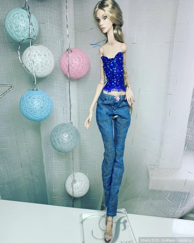 Шьём джинсы — Одежда и обувь для кукол BJD (БЖД): 1/3