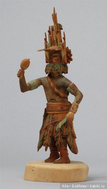 Ритуальные куклы индейцев хопи, конец XIX - начало XX века (фото 7)