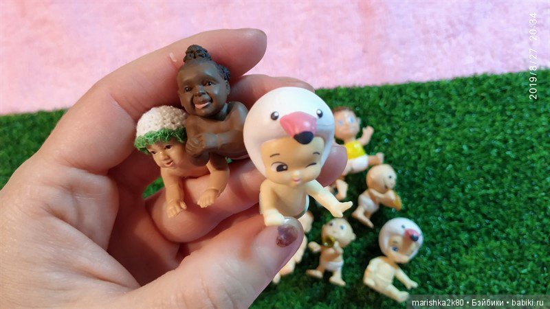 Мини куклы и пупсики до 10 см