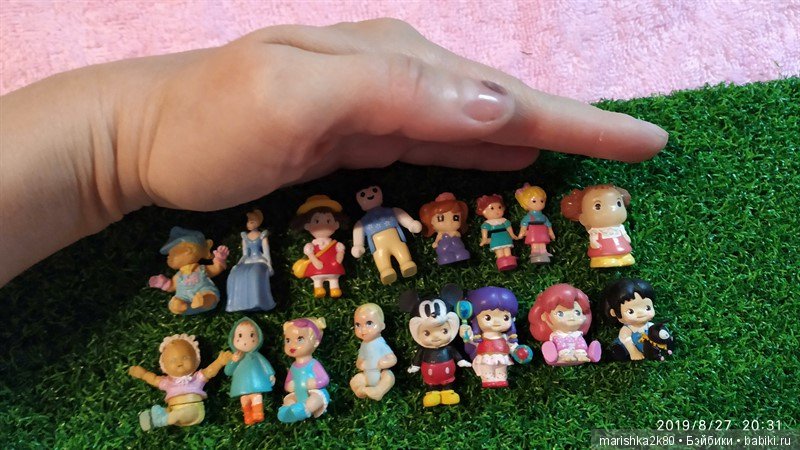 Мини куклы и пупсики до 10 см