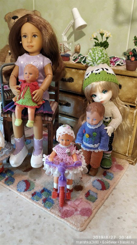 Мини куклы и пупсики до 10 см