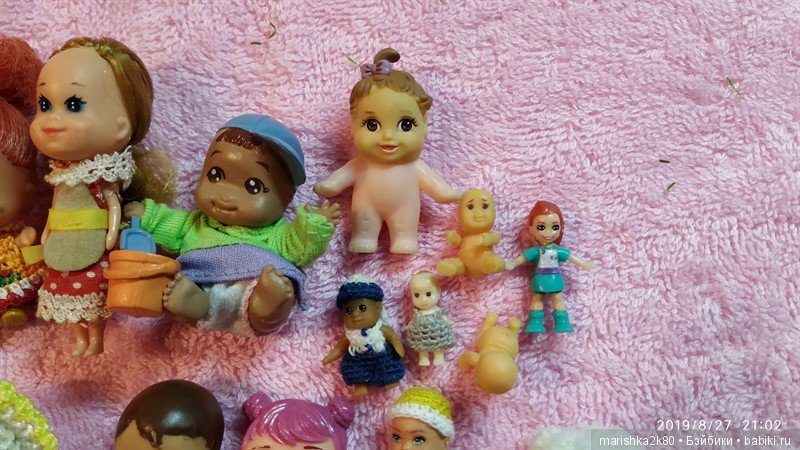 Мини куклы и пупсики до 10 см