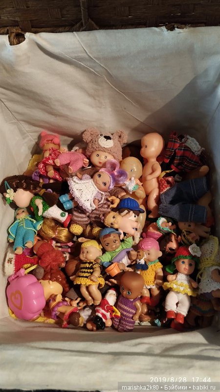Мини куклы и пупсики до 10 см