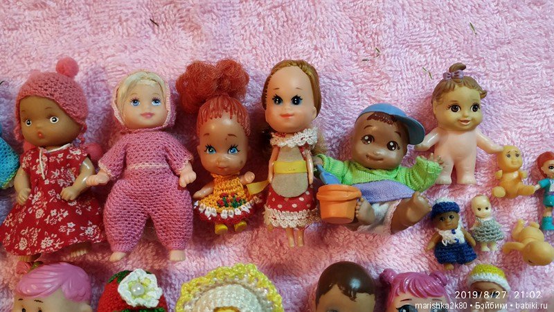 Мини куклы и пупсики до 10 см