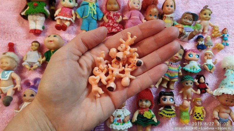 Мини куклы и пупсики до 10 см