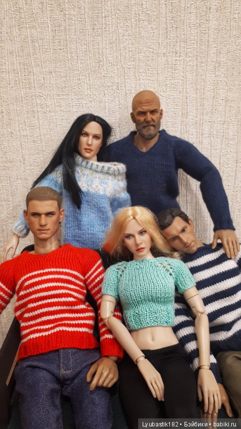 Семья в свитерах — Коллекционные экшн (фото 2)
