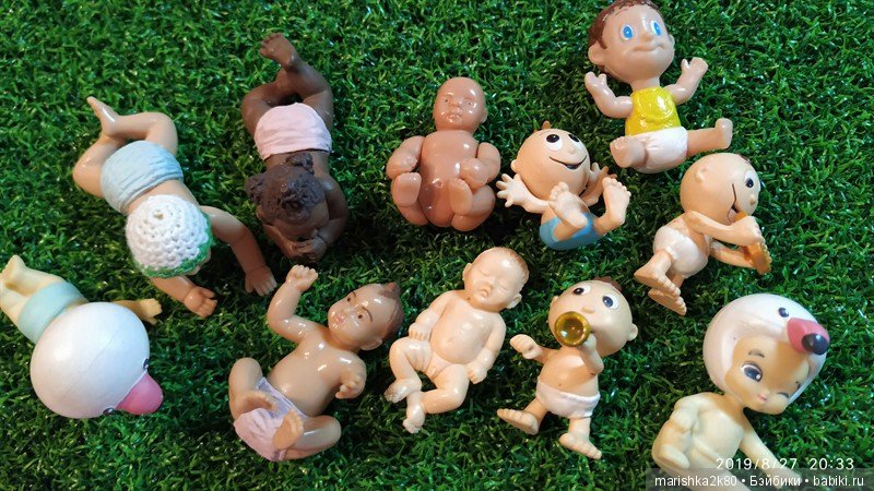 Мини куклы и пупсики до 10 см