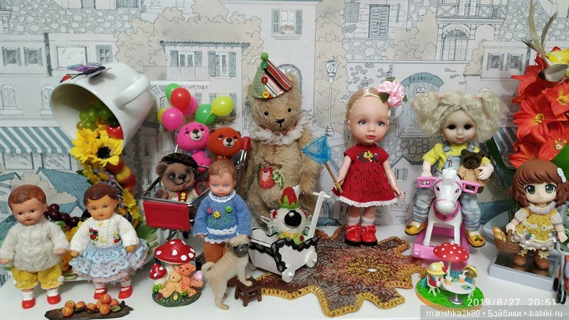 Мини куклы и пупсики до 10 см