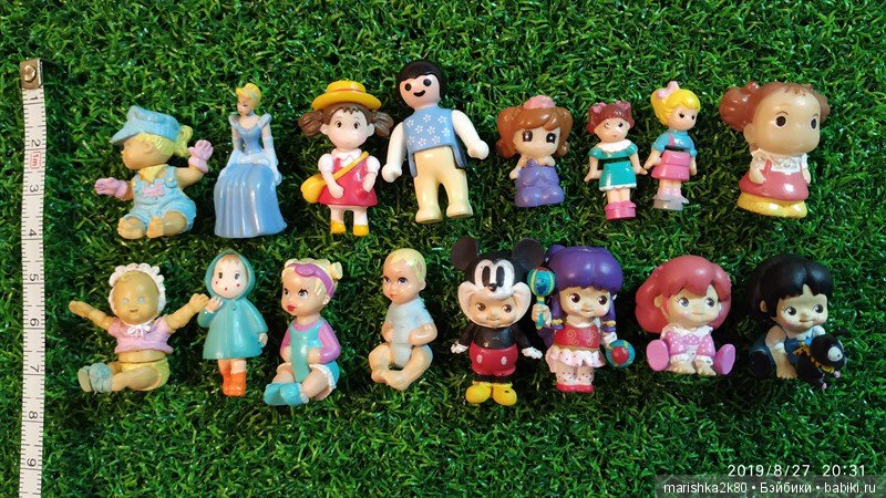 Мини куклы и пупсики до 10 см