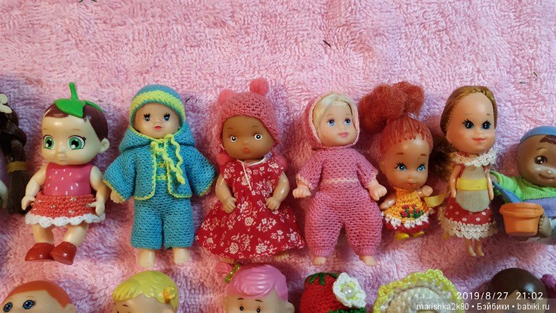 Мини куклы и пупсики до 10 см