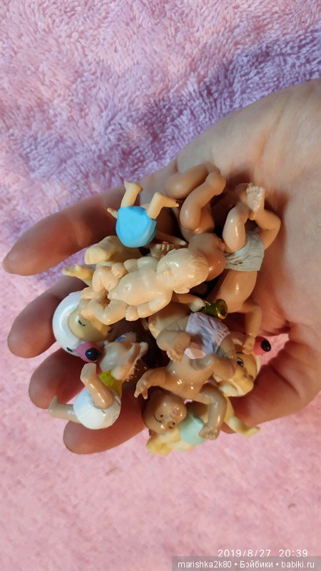 Мини куклы и пупсики до 10 см