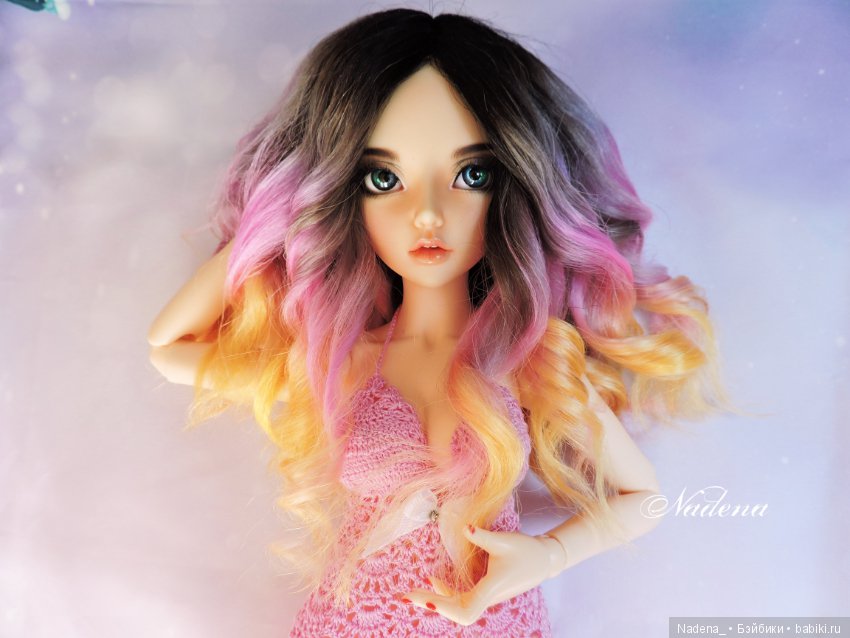 Парик для Minifee (MSD) — Одежда и обувь для кукол BJD (БЖД): 1/3 (фото 6)