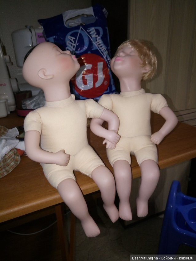 Преображение — Ремонт и реставрация фарфоровых кукол: склейка (фото 10)