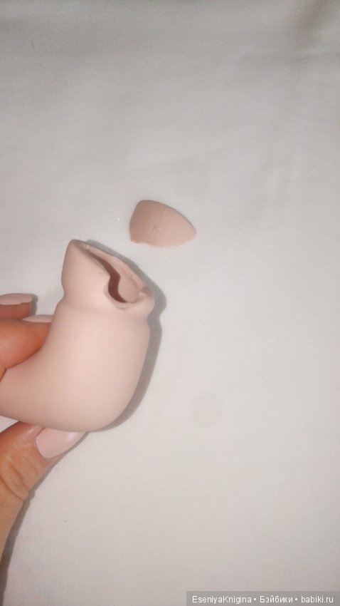 Преображение — Ремонт и реставрация фарфоровых кукол: склейка (фото 3)