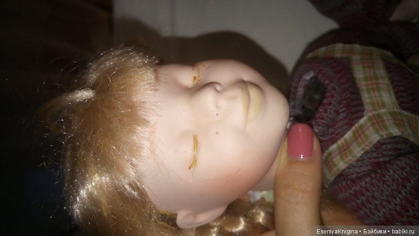 Преображение — Ремонт и реставрация фарфоровых кукол: склейка (фото 7)