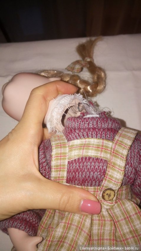 Преображение — Ремонт и реставрация фарфоровых кукол: склейка (фото 8)