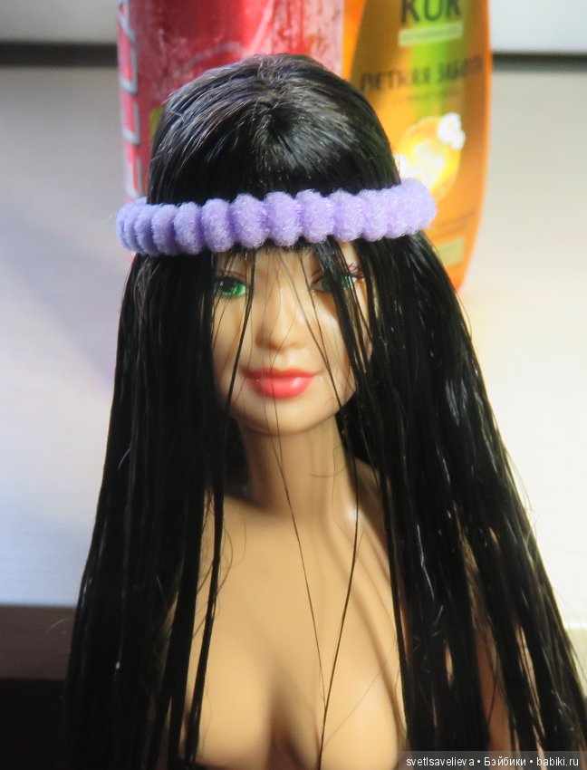 И снова преображение — Реставрация и преображение кукол: ремонт (фото 5)