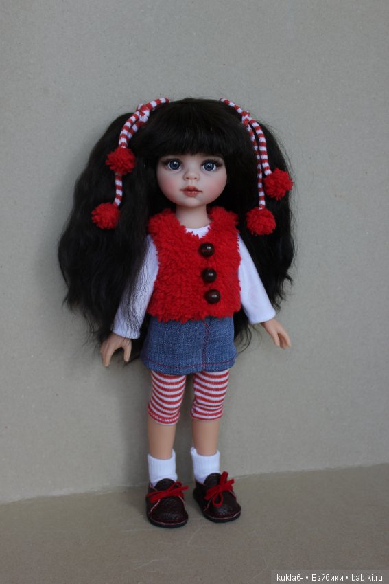 Ягодка-малинка, ООАК куклы Paola Reina