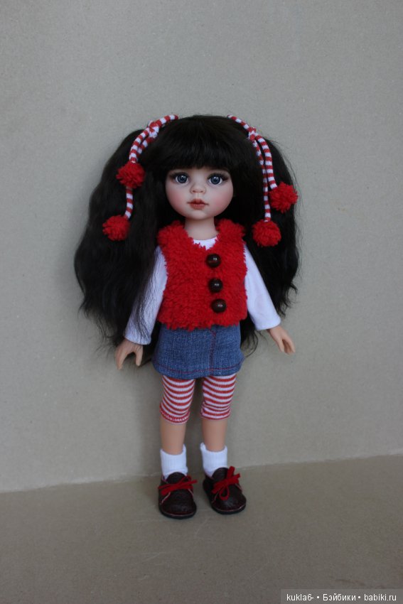 Ягодка-малинка, ООАК куклы Paola Reina