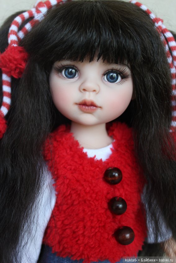 Ягодка-малинка, ООАК куклы Paola Reina