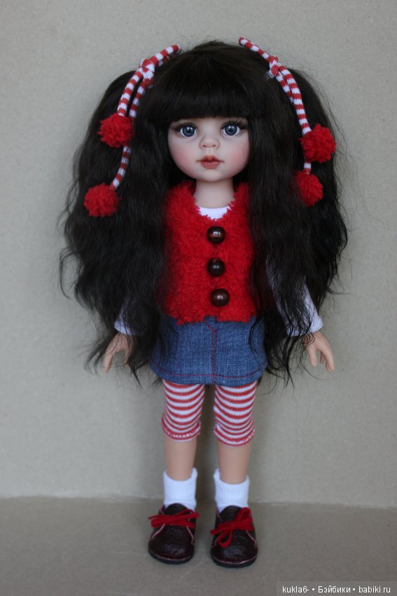 Ягодка-малинка, ООАК куклы Paola Reina