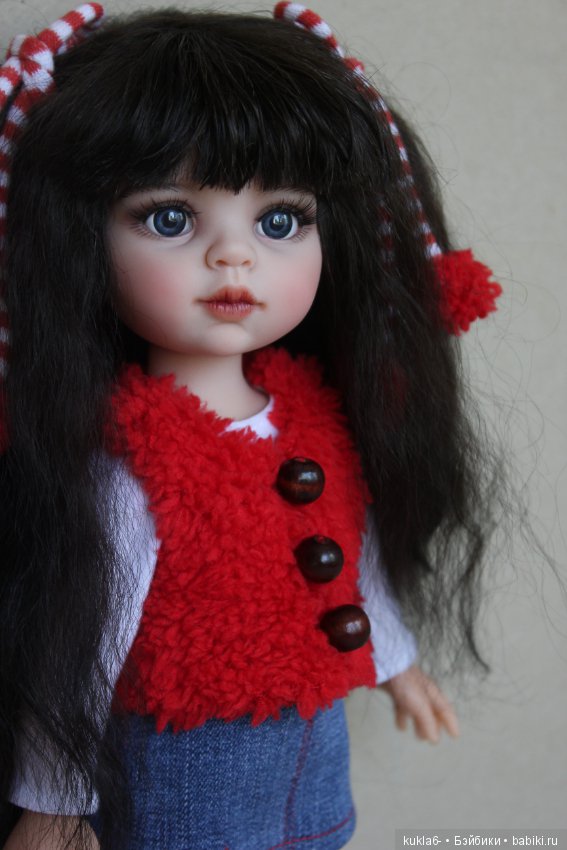 Ягодка-малинка, ООАК куклы Paola Reina (фото 9)