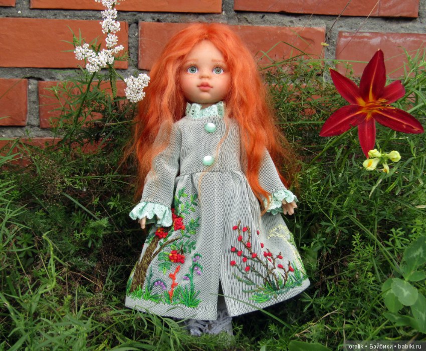 Девочка Осень золотая. Рябинка (фото 3)