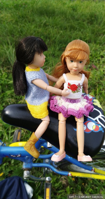 Крузелинги у школы — Куклы Kathe Kruse (Кате/Кэте Крузе): фото (фото 4)