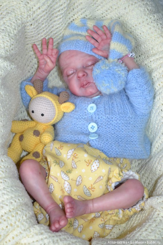 Мая - работа скульптора Присциллы Лопес.Кукла-реборн Анны Морозовой