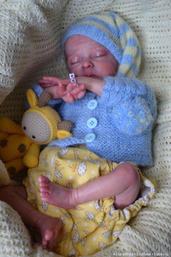 Мая - работа скульптора Присциллы Лопес.Кукла-реборн Анны Морозовой (фото 7)