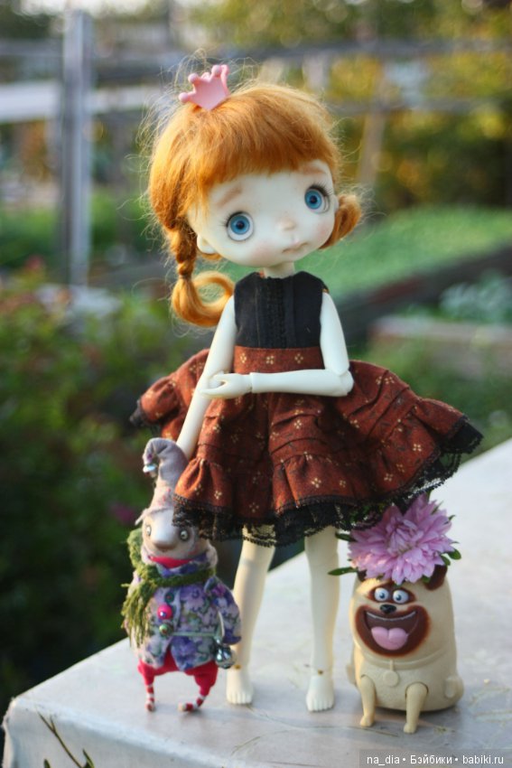 Пинки в саду — Разные куклы BJD (БЖД): редкие бренды
