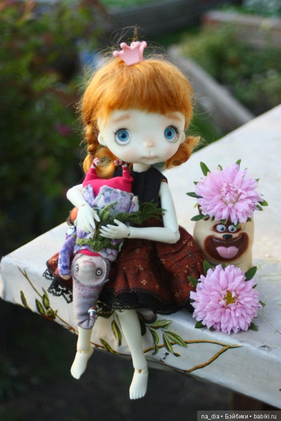 Пинки в саду — Разные куклы BJD (БЖД): редкие бренды