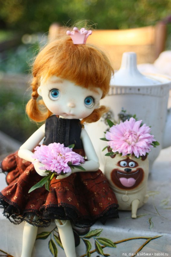 Пинки в саду — Разные куклы BJD (БЖД): редкие бренды