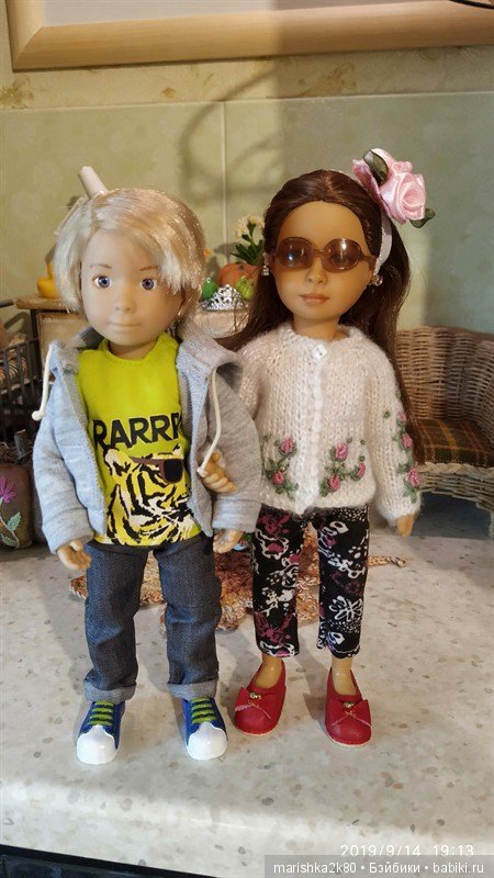 У Каринки появился друг — Куклы Kathe Kruse (Кате/Кэте Крузе): фото (фото 7)