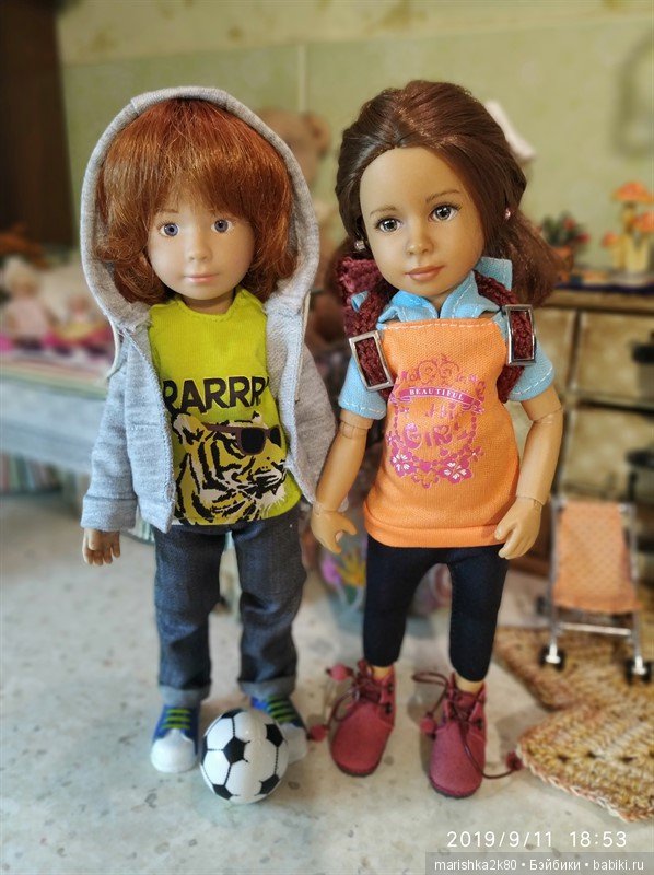 У Каринки появился друг — Куклы Kathe Kruse (Кате/Кэте Крузе): фото (фото 3)