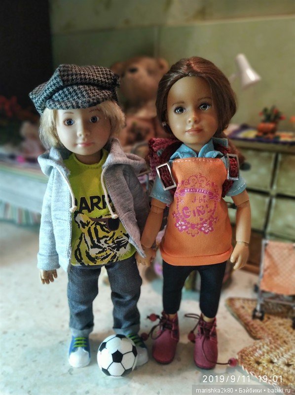 У Каринки появился друг — Куклы Kathe Kruse (Кате/Кэте Крузе): фото (фото 5)