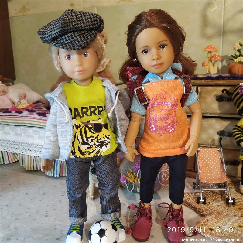 У Каринки появился друг — Куклы Kathe Kruse (Кате/Кэте Крузе): фото