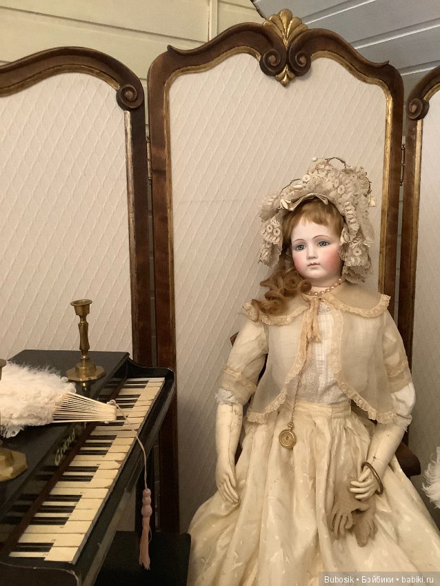 Нахема,самая редкая кукла из всех виденных кукол,Верочка и пианино и как ширма не дала расстаться с Гофуном (фото 10)