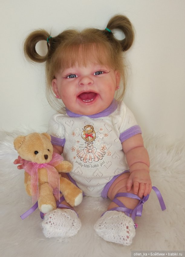 Маленькая балеринка — Куклы Berenguer (Беренджер): пупсы La Newborn (фото 8)