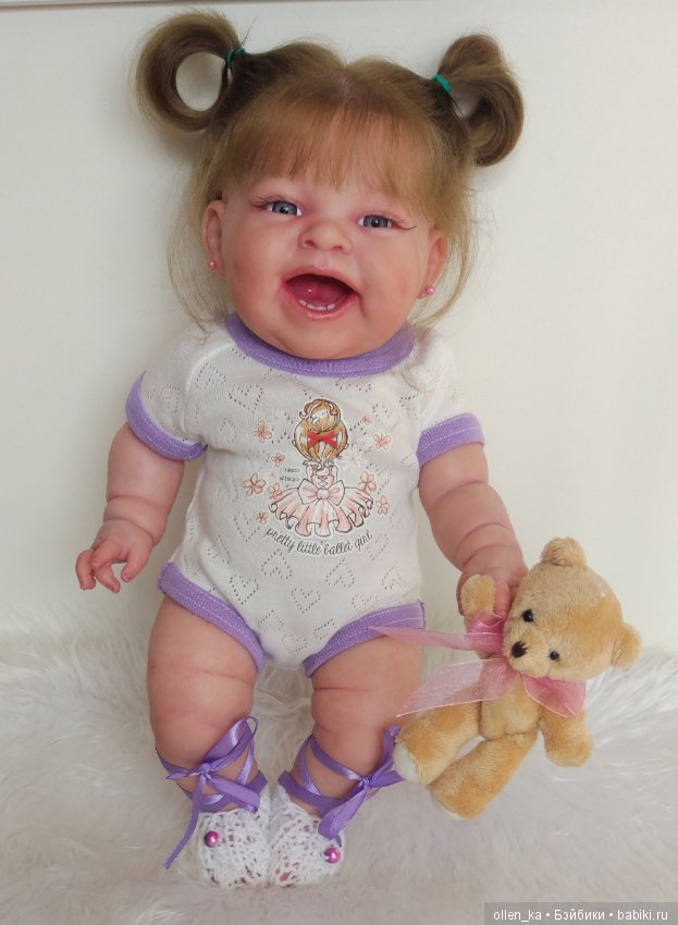 Маленькая балеринка — Куклы Berenguer (Беренджер): пупсы La Newborn (фото 7)