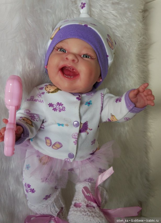 Маленькая балеринка — Куклы Berenguer (Беренджер): пупсы La Newborn