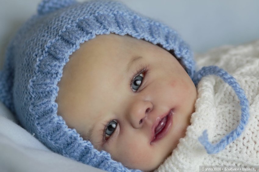 Прототип Abigail Smiling by Laura Tuzio Ross 1 часть в процессе работы