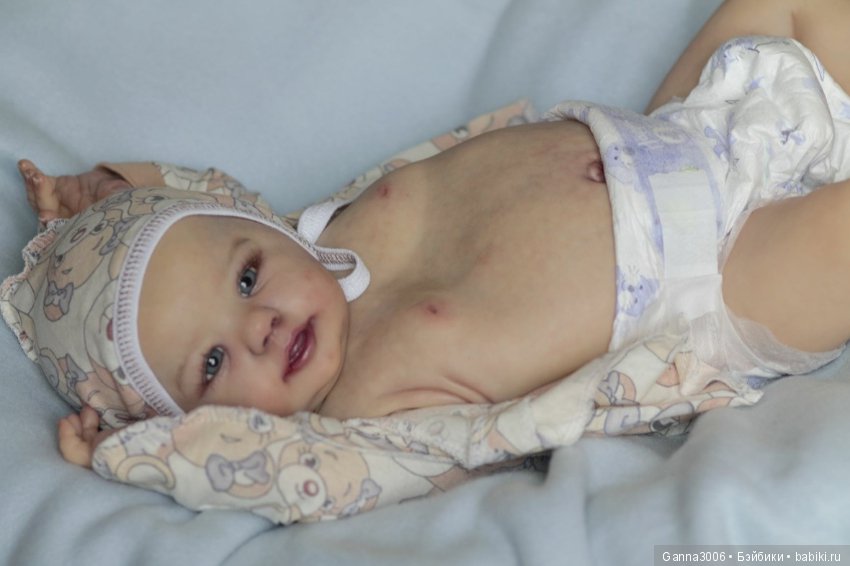 Прототип Abigail Smiling by Laura Tuzio Ross 1 часть в процессе работы