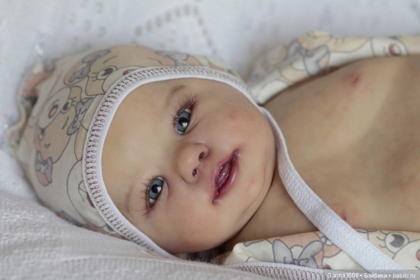 Прототип Abigail Smiling by Laura Tuzio Ross 1 часть в процессе работы (фото 10)