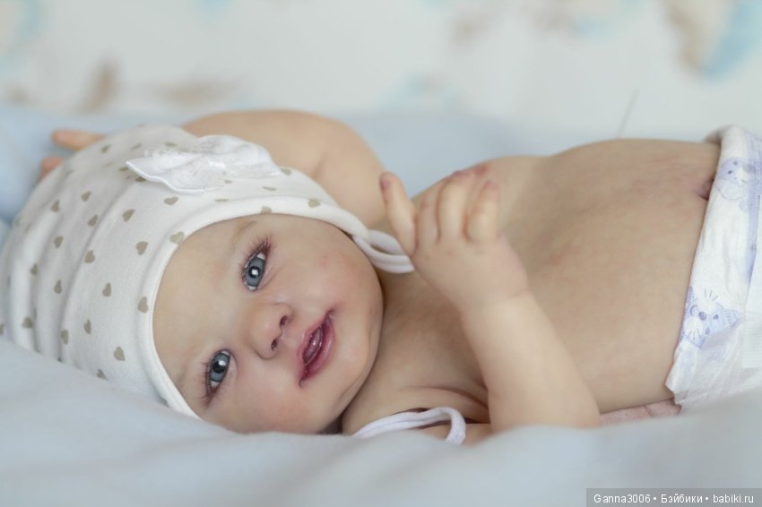 Прототип Abigail Smiling by Laura Tuzio Ross 1 часть в процессе работы (фото 8)